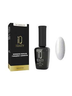 IQ Beauty, Топ для гель-лака Gold Shimmer №107, 10 мл