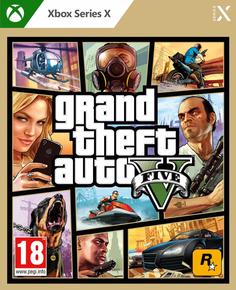 Игра GTA: Grand Theft Auto 5 (V) Русская Версия (Xbox Series X) Rockstar