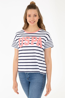 Футболка женская U.S. POLO Assn. G082GL0110GIZCI синяя S