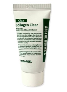 Успокаивающая очищающая пенка MEDI-PEEL Green Cica Collagen Clear, 28 гр (миниверсия)