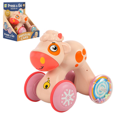 Развивающая игрушка Компания друзей Бычок розовый JB0333870