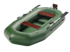 Лодка Таймень A 260 ТР 2,6x1,3 м зеленый