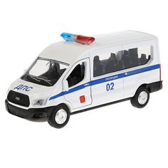 Инерционная машина Технопарк Ford Transit Полиция 12 см SB-18-18-P(W)-WB