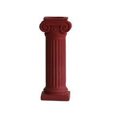 Подсвечник декоративный MAS FUERTE плотный красный