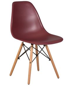 Стул Империя стульев DSW бордовый LMZL-PP638 plum (R-13)