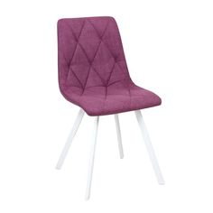 Стул Империя стульев РОККИ White фиолетовый WX-221 (purple fabric)