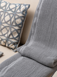 Плед хлопковый Cleanelly Wafer 170х130см 100% хлопок Донецкая мануфактура