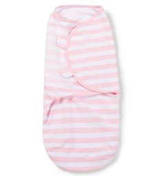 Конверт на липучке Summer Infant Swaddleme S/M розовые полоски