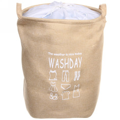 Корзина для белья Селфи Большая стирка
