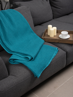 Плед хлопковый Cleanelly Biscotti 185Х200см 100% хлопок Донецкая мануфактура