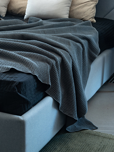 Плед хлопковый Cleanelly Biscotti 185Х200см 100% хлопок Донецкая мануфактура