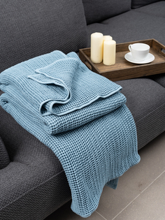 Плед хлопковый Cleanelly Wafer 170х130см 100% хлопок Донецкая мануфактура