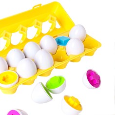 Игрушка-сортер Solmax Найди половинку 12 шт SM06736