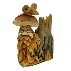 Фигурка декоративная Грибок-Лесовичёк L21W13Н29см No Brand