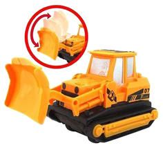 1 TOY Инерционные строительные машинки Мелочь, а приятно, 18x12x5 см Т59598 1toy