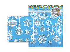 Наклейки Tukzar Заснеженное окно