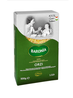 Макароны Baronia Orzi Ордзи кольцо