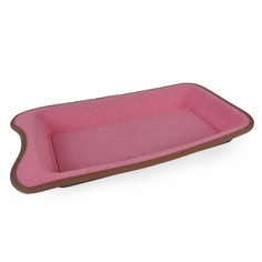 Лежанка-когтеточка для кошек, цвет розовый, 25х45х5 см, Pets & Friends PF-SEAT-15