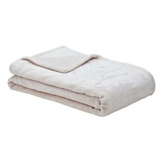 Плед Actuel 220 x 240 см полиэстер 260 г/м² светло-бежевый