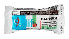 Салфетки New Life стерильные 2-х слойные 25-27г/м2 16x14 см 10 шт.