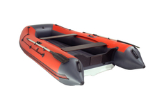 Лодка Reef 340 НД 3,4х1,7 м красный/черный