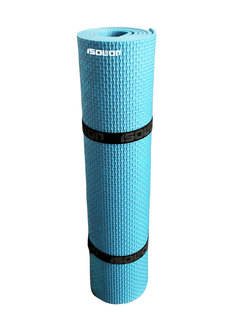 Коврик для фитнеса и гимнастики Isolon Fitness 5 мм, голубой