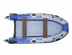 Лодка Reef Skat 3,9х1,75 м серый/синий