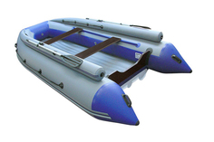 Лодка Reef 360F HД 3,6х1,82 м серый/синий
