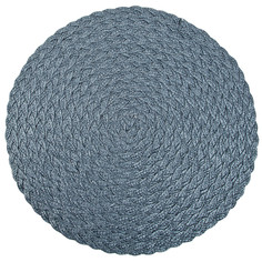 Салфетка сервировочная (подставка под горячее - плейсмат) "Дымчатость" d=37см. Nouvelle