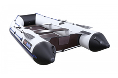 Лодка ProfMarine 380 CL 3,8х1,75 м белый/черный