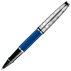 Ручка-роллер Waterman Expert - Deluxe Obsession Blue CT, F, BL
