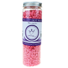 Пленочный горячий воск для депиляции в гранулах Konsung Beauty Pallet Hot Wax розовый 400г