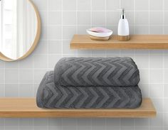 Полотенце Guten Morgen Zigzag (70х130 см)