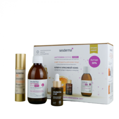 Набор SesDerma C-VIT флюид для сияния кожи+C-VIT Сыворотка + пищевая добавка