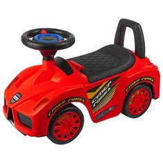 Каталка толокар ТМ Компания Друзей с мелодиями В. Шаинского красный, JB5300501