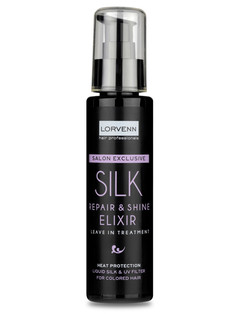 Эликсир LORVENN HAIR PROFESSIONALS с жидким шелком SILK для восстановления и блеска 100 мл