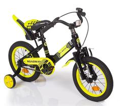 Детский велосипед Mobile Kid Roadway 14 двухколёсный, желтый
