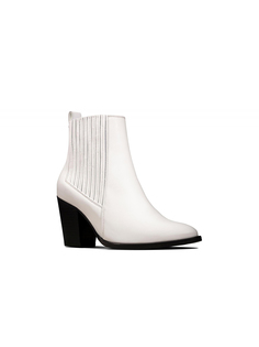 Ботильоны женские Clarks West Lo белые 37 EU