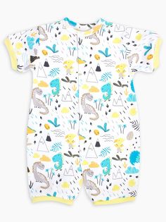 Песочник для мальчиков Веселый малыш 52322/di Цв. белый р. 74