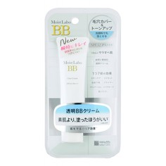 Прозрачный BB-крем-основа под макияж Meishoku Moist Labo SPF 32 PA+++, 30 гр