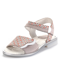 Босоножки для девочек RICONTE 5-525562201 Цв. серый р. 28