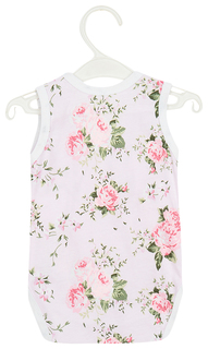 Боди Веселый малыш One р.74, кулирка, Нежная роза