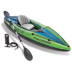 Лодка Intex Challenger-K1 Set 2,74 x 0,76 м green