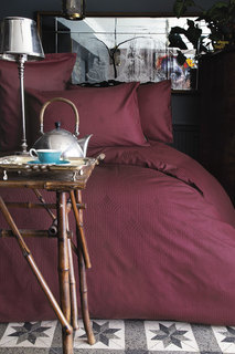 Постельное белье Issimo Home Exclusive Jacquard Botilo C.RED 220 TC Евро