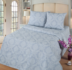 Простыня Mercury Home Сизарион 2 СП 180x220 Поплин