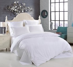 Простыня Mercury Home Снежок 2 СП 180x220 Сатин