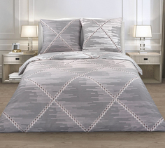 Простыня Mercury Home Обсидиан Евро/Евро макси 220x240 Бязь