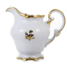Молочник 150 мл Weimar Porzellan "Роза золотая золото" 222590