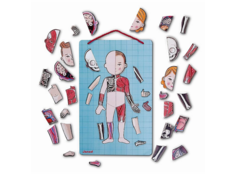 Настольная игра Janod Части тела, карточки с магнитными пазлами J05491