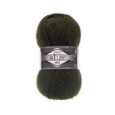 Пряжа Alize 7731290_00016 SUPERLANA MIDI 241 темно - зеленый